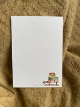 Lade das Bild in den Galerie-Viewer, Merry Christmas Schlitten Karte
