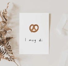 Lade das Bild in den Galerie-Viewer, ‘‘I mog di‘‘ Karte
