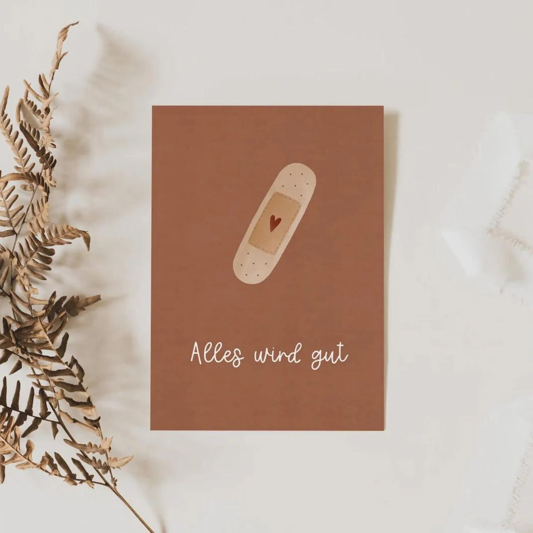 Alles wird gut Karte