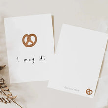 Lade das Bild in den Galerie-Viewer, ‘‘I mog di‘‘ Karte
