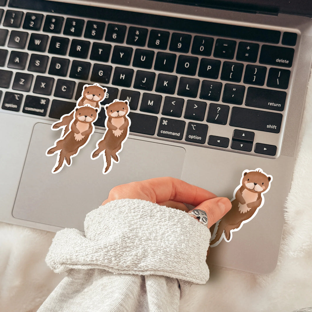 Otter Sticker