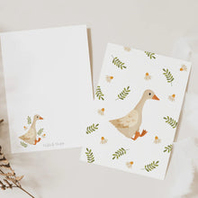 Lade das Bild in den Galerie-Viewer, Gans Karte
