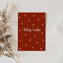 Lade das Bild in den Galerie-Viewer, Alles Liebe Karte
