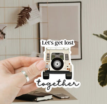 Lade das Bild in den Galerie-Viewer, Lets get lost Sticker
