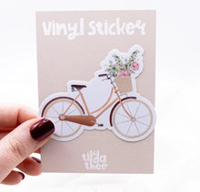 Lade das Bild in den Galerie-Viewer, Blumen Velo Sticker
