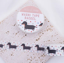 Lade das Bild in den Galerie-Viewer, Washi Tape Dackel
